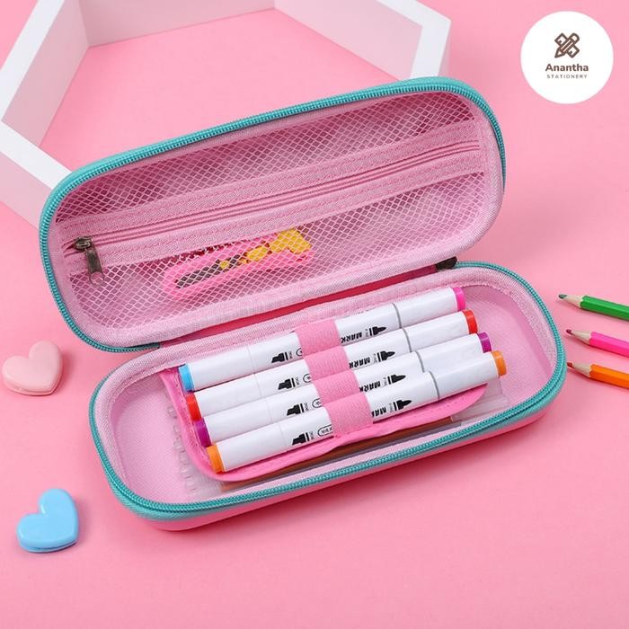 

TEMPAT PENSIL KOTAK PENSIL ANAK CEWE PEREMPUAN SMIGGLE 3D HARDCASE