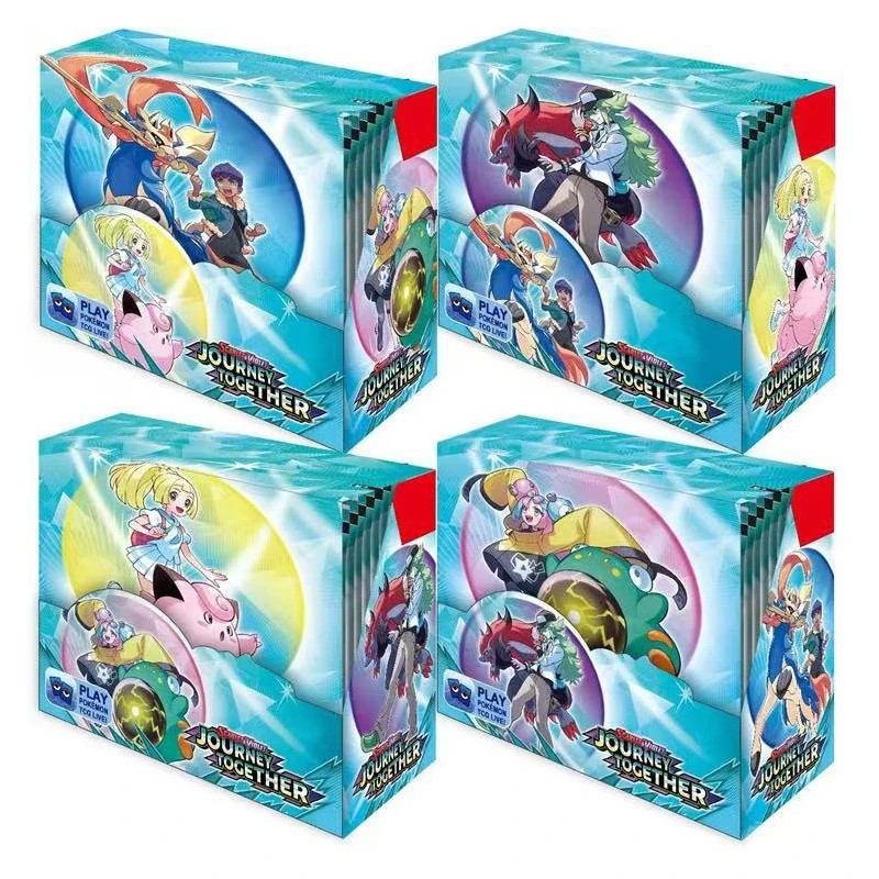New Pokmon Journey Together Booster Display Box Pokemon Booster Cards Playing Cards