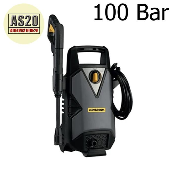 Krisbow Hh Pressure Cleaner Alat Cuci Mobil 100 Bar 1400 W