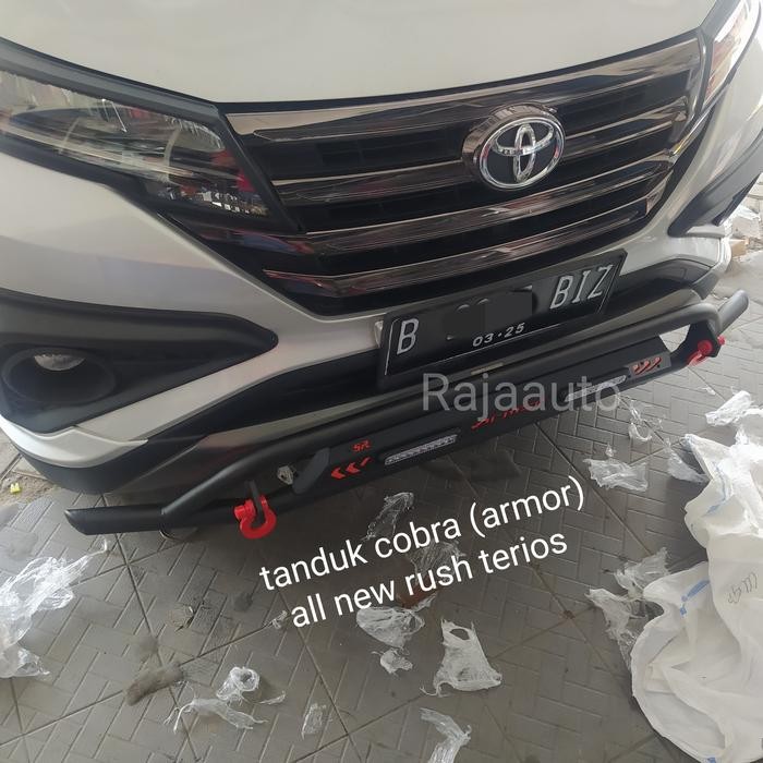 PREMIUM tanduk+towing rhino armor (front/rearbumper guard). all new rush