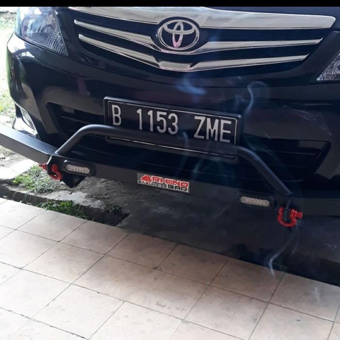 PREMIUM Tanduk Depan Innova Lama 2005 - 2015 Towing Bar Bumper Guard Rhino Original Besi