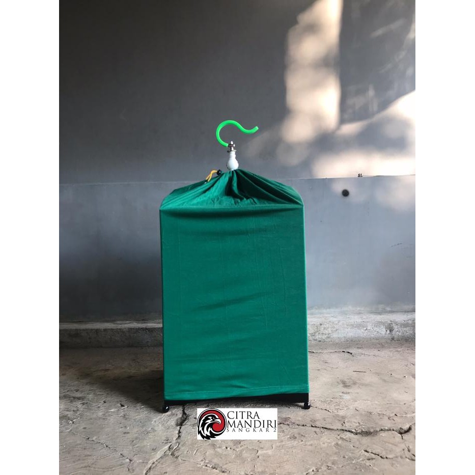 Krodong Sangkar Kandang Burung Kotak No 1 2 3 Bahan Kaos PE Tebal
