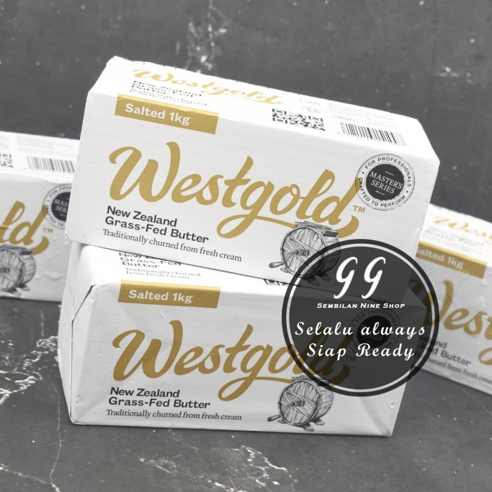 

WESTGOLD SALTED Butter 1 KG Mentega Asin New Zealand West Gold
