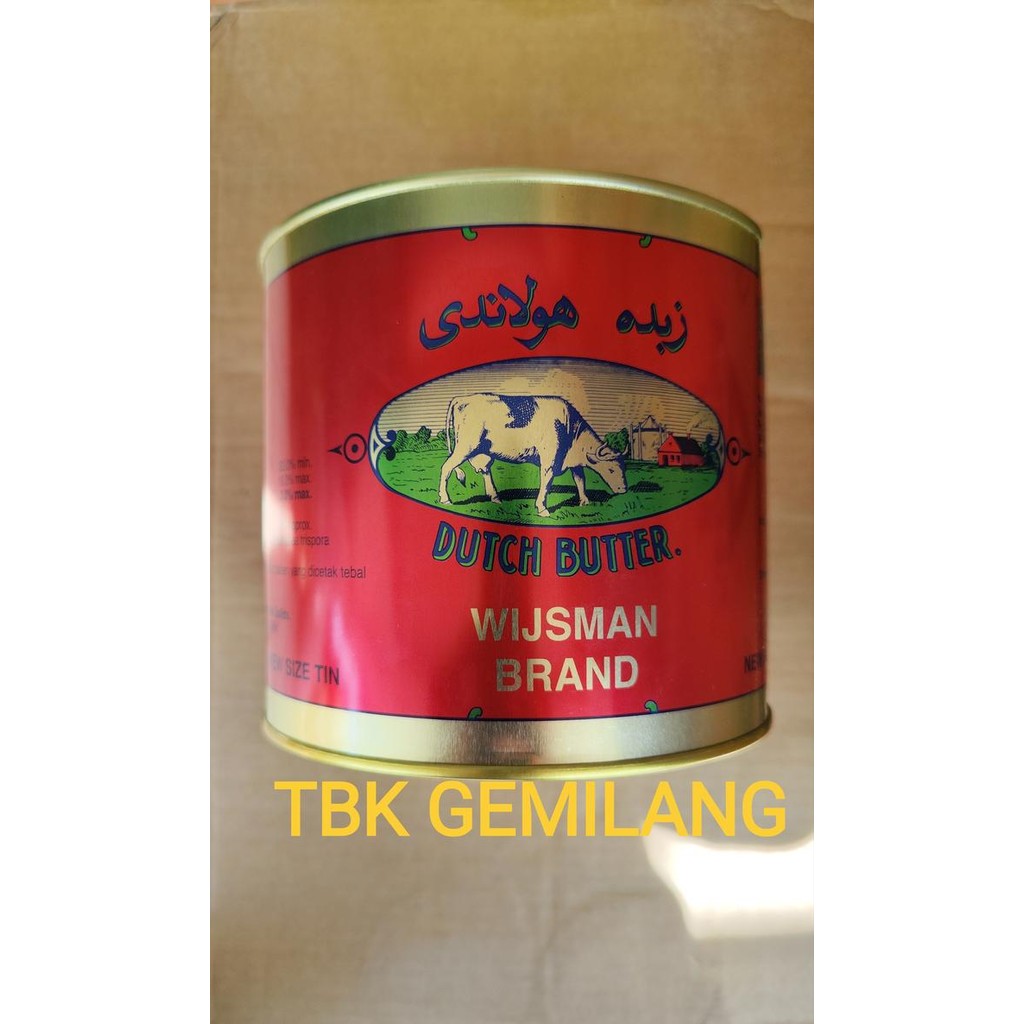 

Wijsman Wisman Butter 2270gr 2kg 1kg 454gr 200gr