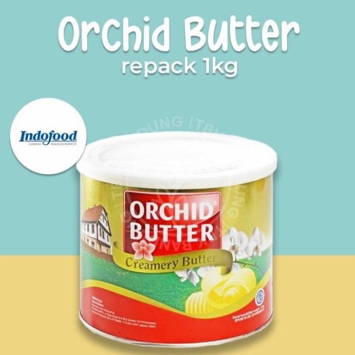 

Orchid Butter Repack 1kg Creamery Butter Mentega
