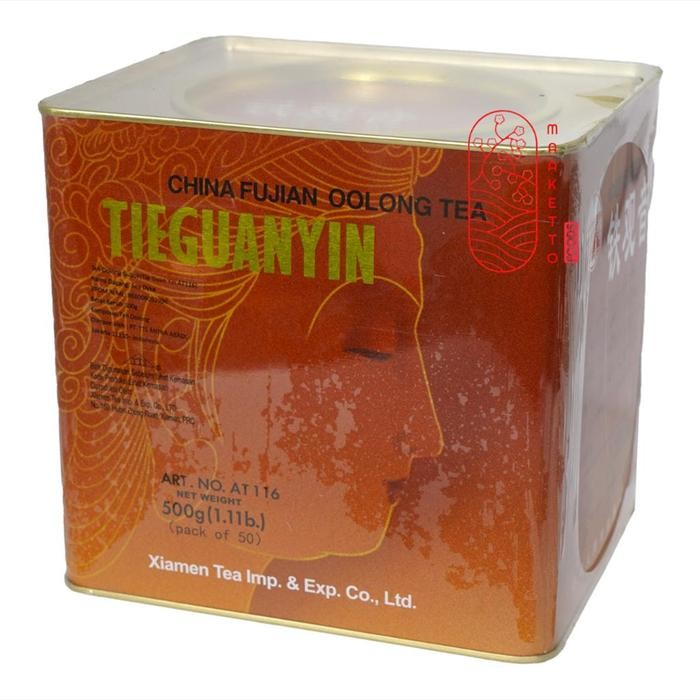 

China Fujian Oolong Tea / Tie Guan Yin / Teh Kuan Yin Kaleng 500gr