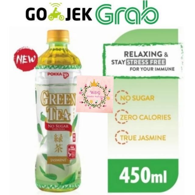 

Pokka Green Tea Jasmine No Sugar 450ml 1 Dus 24Pcs