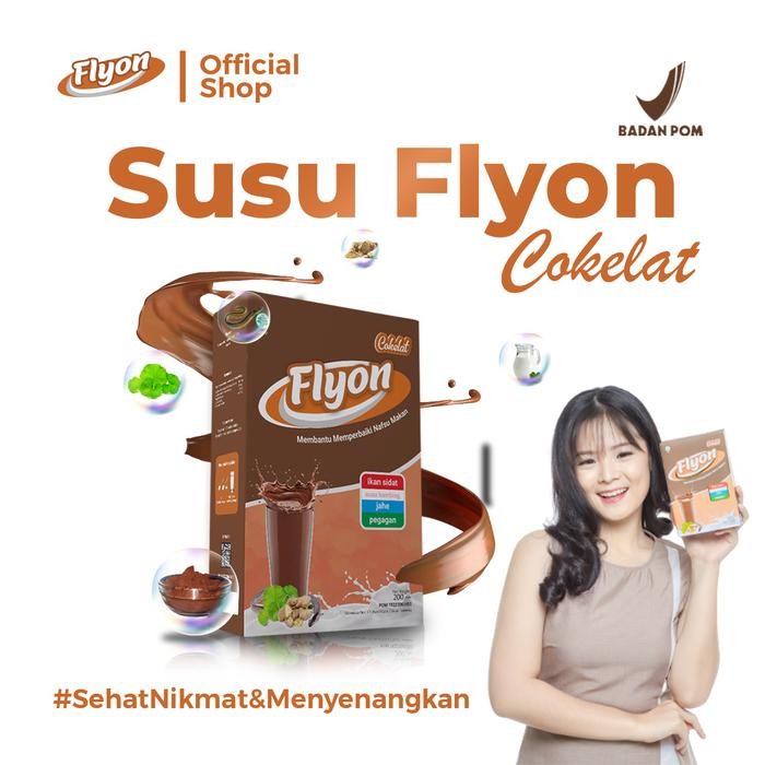 

BARANG TERLARIS Paket 2 Box Susu Flyon Dewasa Rasa Cokelat Bubuk Kambing Etawa Tinggi Kalori