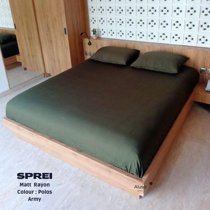 PREMIUM SPREI ALUSA BALI POLOS UK.180200