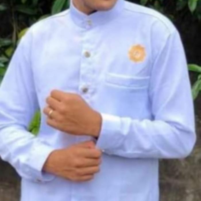 New Baju Bali Semi Safari Putih Pria Pakaian Adat Bali Best Seller