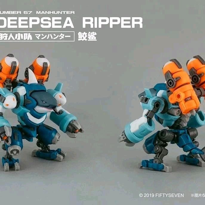 SALE  NUMBER 57 MANHUNT DEEPSEA RIPPER MODEL KIT SHARKMAN READYY