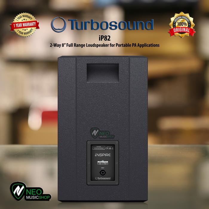 Turbosound Ip82 2-Way 8 Passive 600-Watt Full Range Loudspeaker
