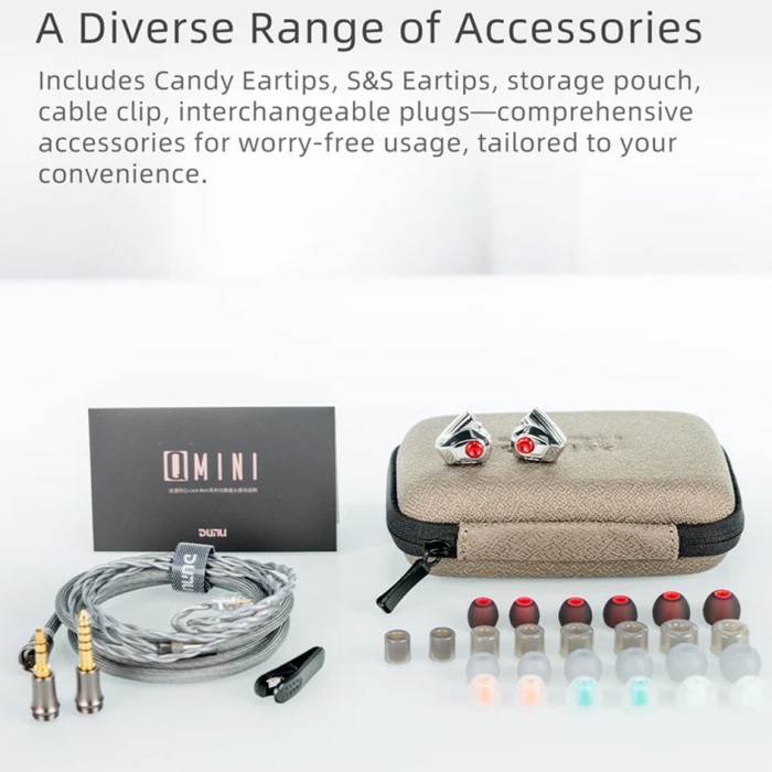 Dunu Titan S2 1Dd With Dual Amber & Magnetic Circuit Driver Iem Earphone