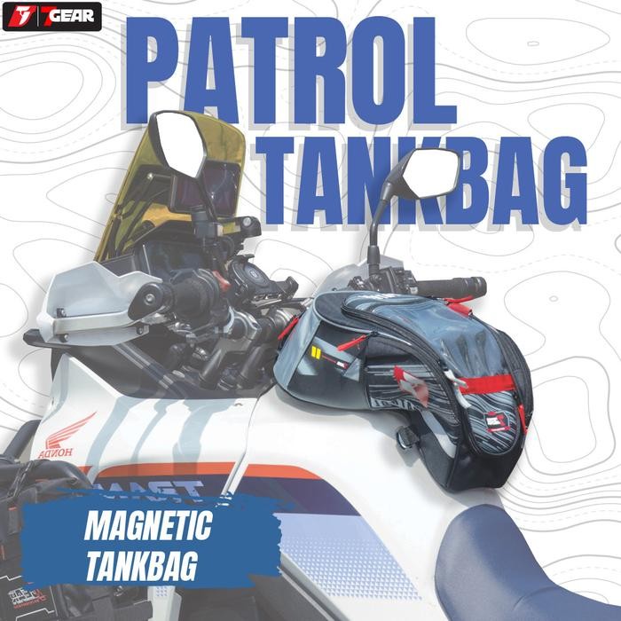 Patrol Tankbag Motor 7Gear Tas Tangki Motorsport Cb500 Cbr250 Versys