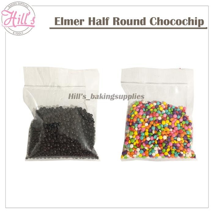 

Stok Baru ELMER CHOCOCHIPS SETENGAH BULAT 250 gr DARK COLOR BAKE STABLE / HALF ROUND CHOCO CHIP
