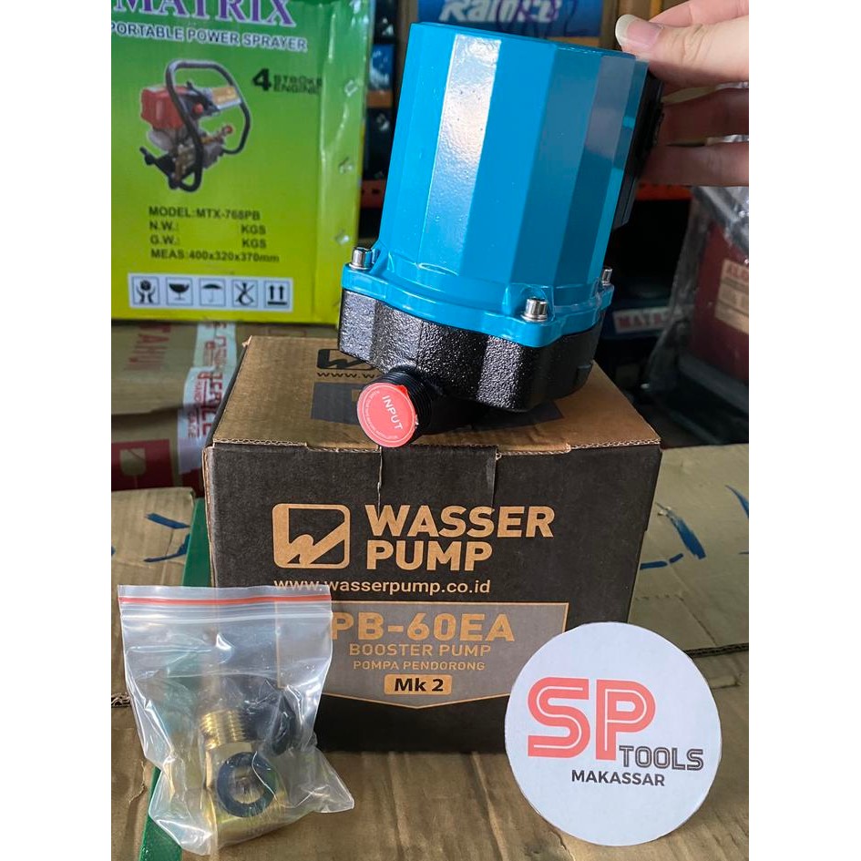 MESIN POMPA PENDORONG BOOSTER AIR OTOMATIS WASSER PB-60EA PB60EA