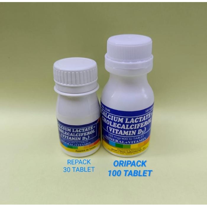 CAlCIUM LACTATE AYAM CALCIUM LACTATE 30 - 100 TABLET FILIPINA IMPORT