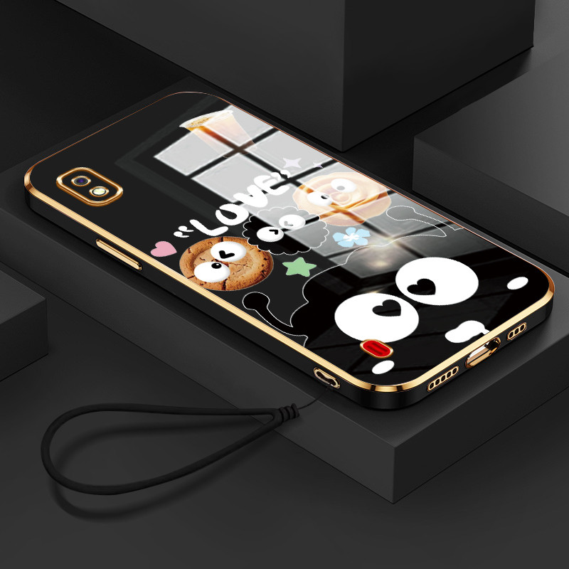 Casing Hp Untuk Samsung Galaxy A10 A10s M01s Case Casing pola Bola bara kecil Kasing HP Softcase Sil