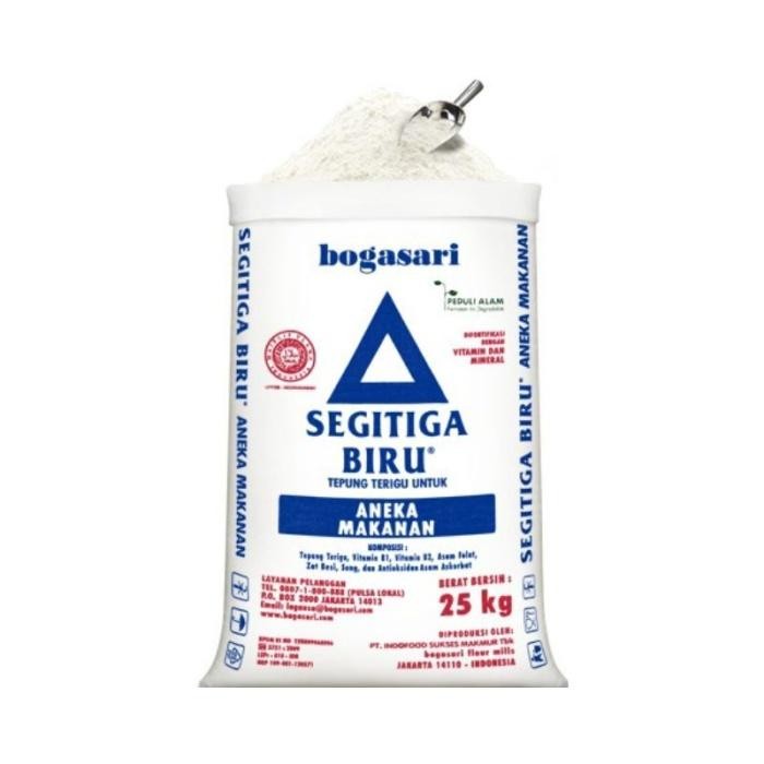 

SALE !!! TEPUNG TERIGU SEGITIGA BIRU BOGASARI UNTUK ANEKA MAKANAN 25 KG [KHUSUS PENGIRIMAN INSTANT]
