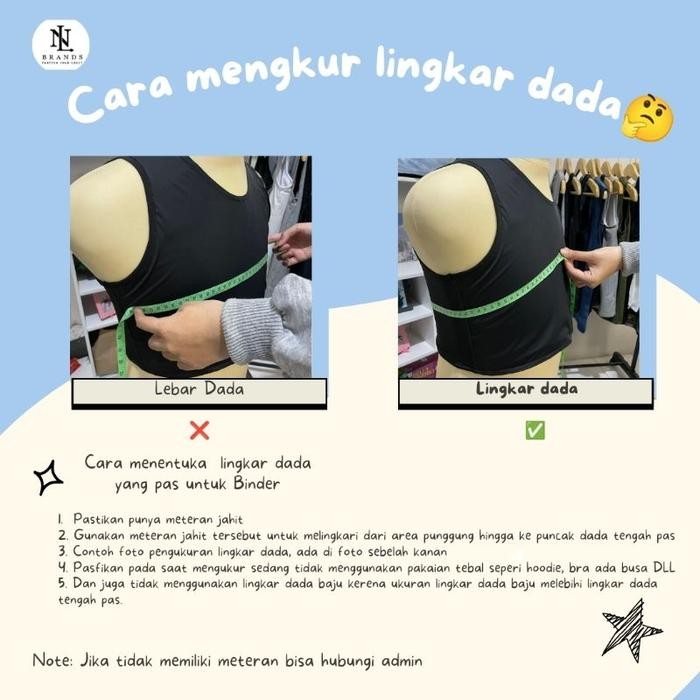 

[ KHUSUS DISKON ] BREAST BINDER "UNBRANDED" 2LAYER / CHEST BINDER / PERATA DADA / BINDER TOMBOY