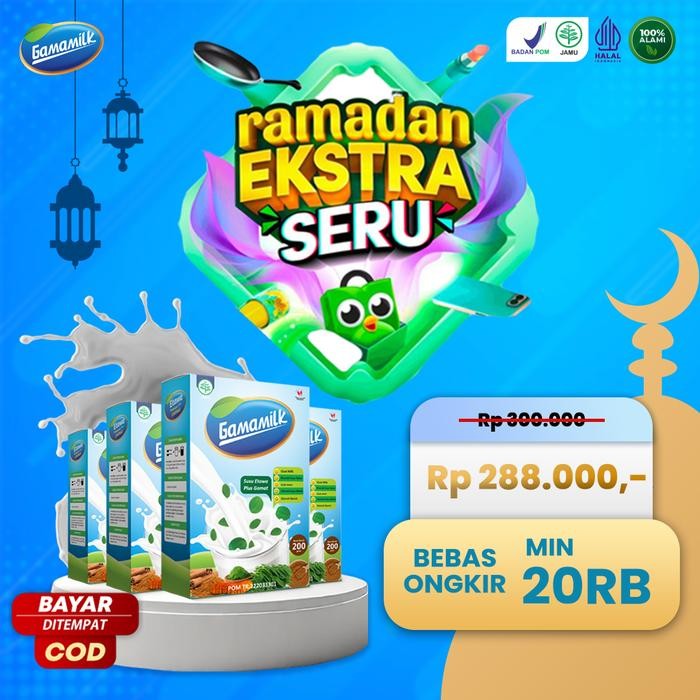 

Barbara.storee 4 Box GAMAMILK - Susu Etawa Terbaik untuk Sendi Sehat dan Kuat