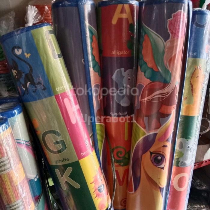 Ready JT Karpet Lantai Motif/ Karpet Karakter/ Tikar Spon Plastik