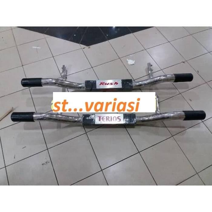 Bumper Pengaman Besi Belakang Mobil Rush/Terios