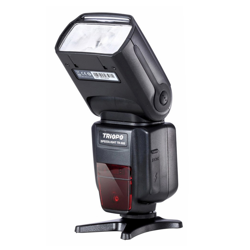Triopo Tr-988 Ttl Hss High Speed Sync Camera Speedlite Flash For Canon And Nikon 6D 60D 550D 600D
