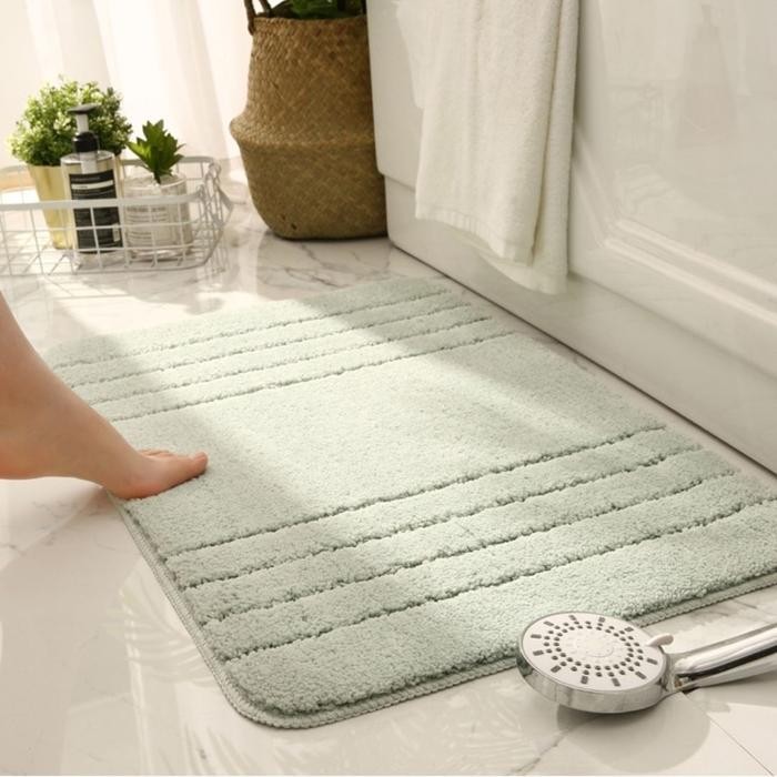KOKOMI Keset MIA Keset Kamar Mandi Anti Slip Tidak Licin Bulu Tebal Bathmat Kaet Kamar Mandi