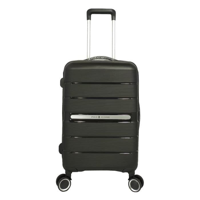 Koper Polo Classic 20 inch Kabin TSA Lock Tas Travel Anti Pecah Cabin