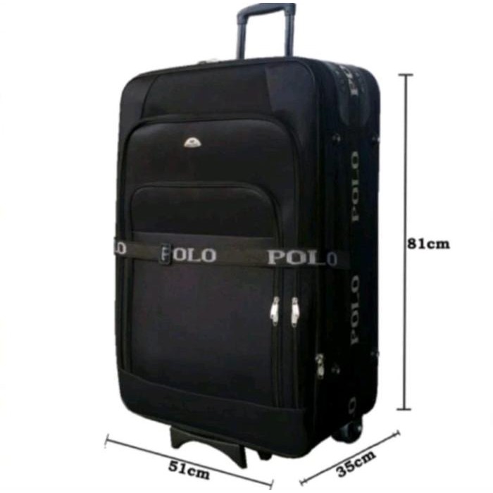 Koper polo 28 inch dan 32 inch jumbo - koper polo kain jumbo