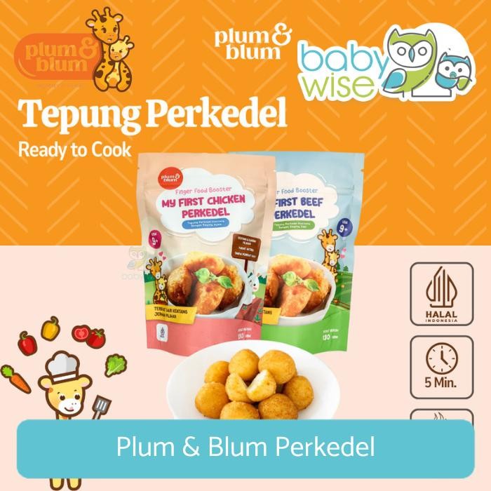 

Plum & Blum Perkedel - Tepung Perkedel Kentang Anak Bayi