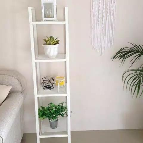 PREMIUM Rak Sudut Besi Susun Rak Dinding Dekorasi Ruang Rak Kamar Mandi Tamu