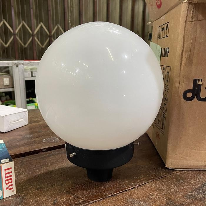 PREMIUM LAMPU TAMAN PILAR PAGAR BULAT OUTDOOR