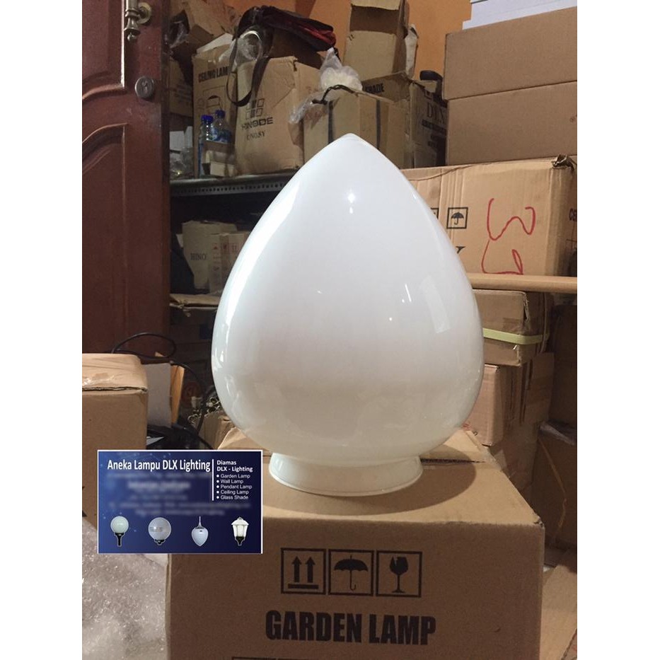 PREMIUM Hanya kaca TO 17 dlx lighting lampu taman pilar