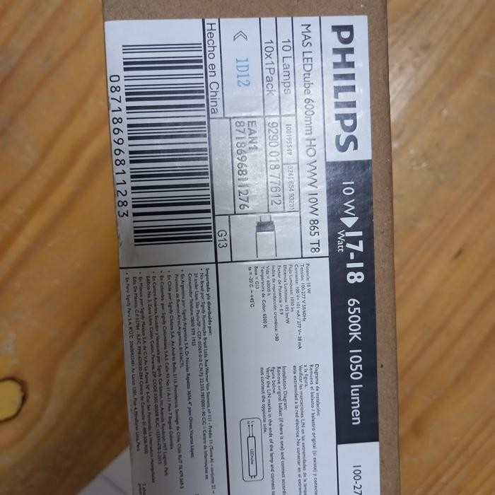 TL led T8 Master 10w 865 600mm philips