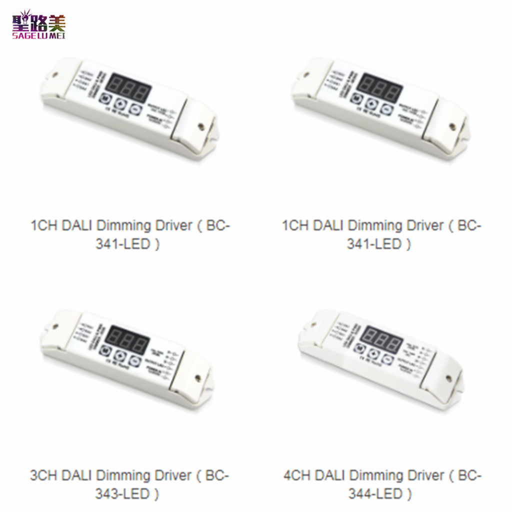 DC12V-24V DALI Dimming Driver 1CH 3CH 4CH LED Dimmer Controller For