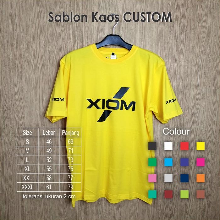 Best Seller Kaos Garis Xiom Pingpong Lokal Tenis Meja