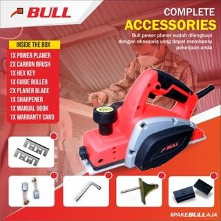 Mesin Planer Bull Bl0800 / Mesin Pasah Serut Kayu Ketam Sugu Pasah Bl 0800 - Elektrik Planner Bull