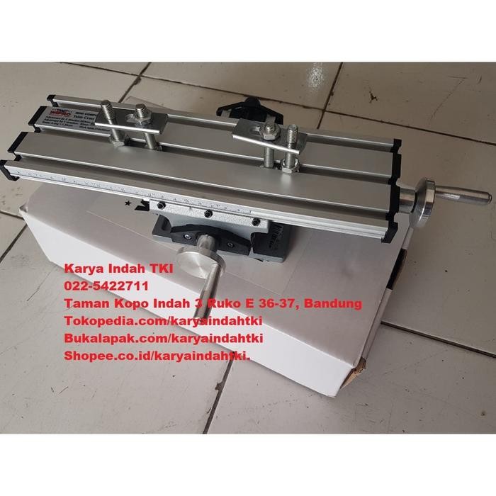 Wipro Ragum Catok Cross Table Drill Milling Meja Mesin Bor Duduk Bubut
