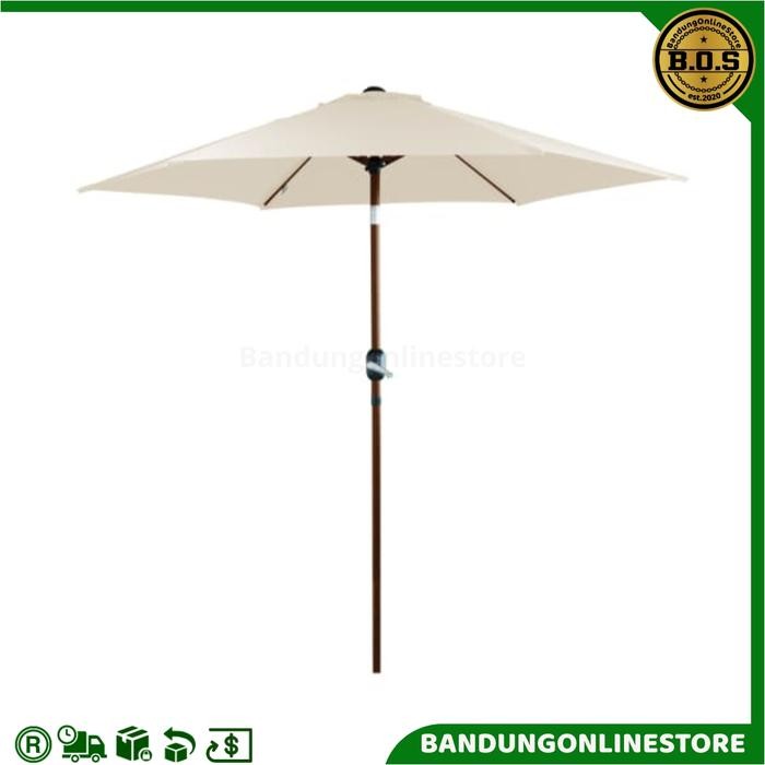 Soleil Payung Taman 2,5 Meter Patio Payung Cafe Hotel Payung Kolam Renang Payung Besar Outdoor