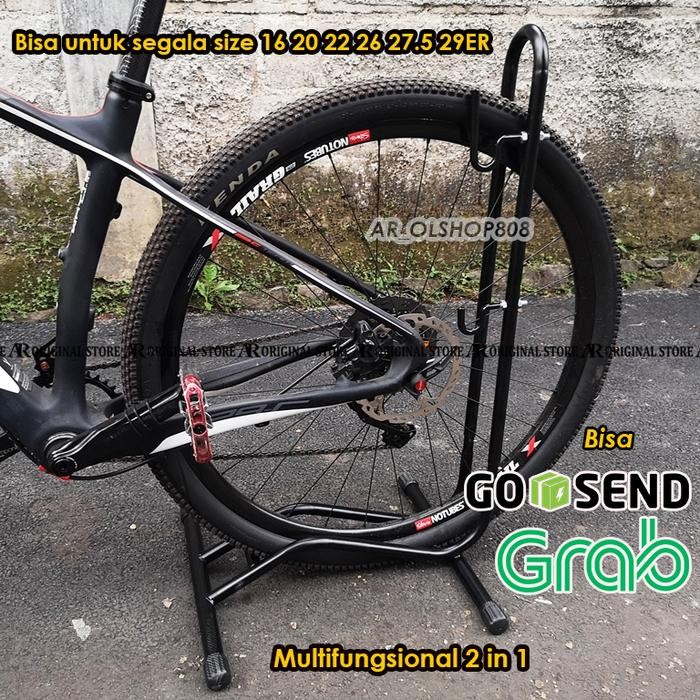 Ready- Bike Stand Sepeda Lipat Bike Stand Lipat Bukan Segitiga Paddock Sepeda