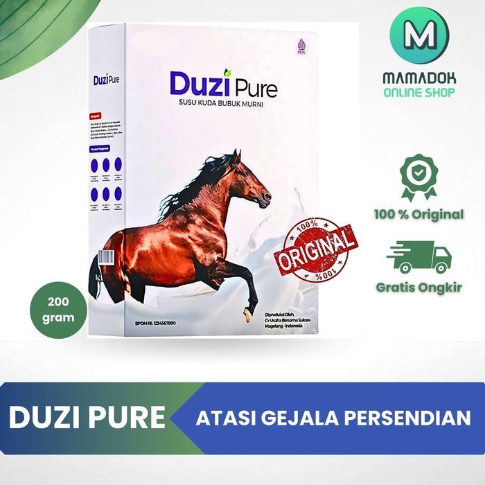 

Barbara.storee Duzi Pure Susu Kuda Bubuk Lombok 200 gram Susu Kesehatan Tulang dan Sendi Duzipure