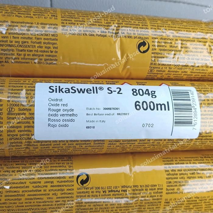 SIKASWELL S2 / WATERSTOP DODOL 600ML / SIKA