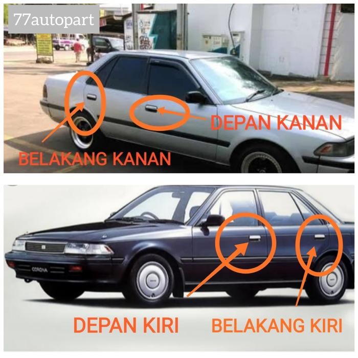 HANDLE PINTU LUAR CORONA TWINCAM