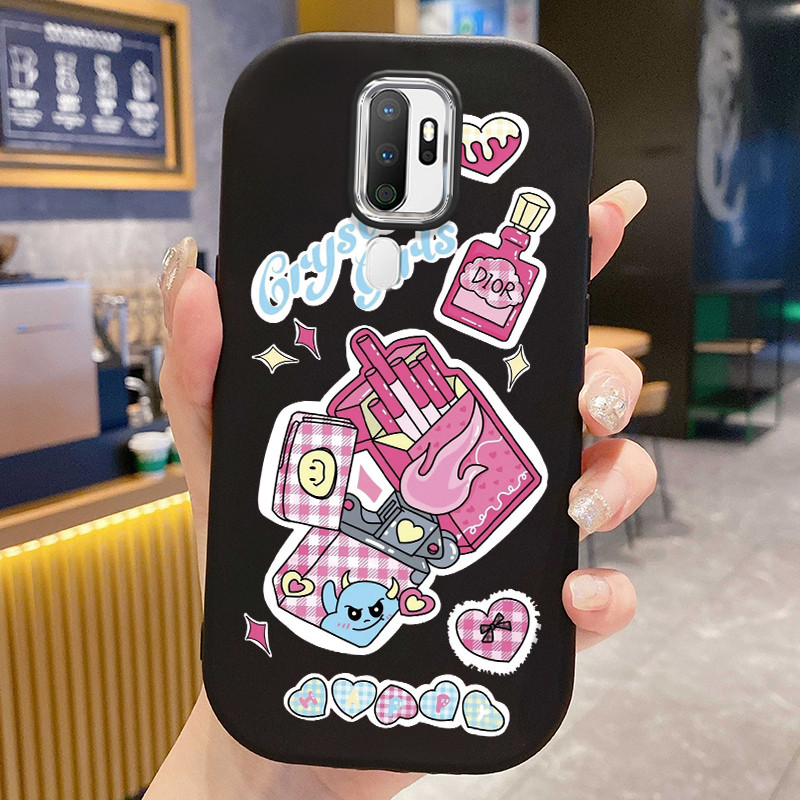 Casing Hp Untuk OPPO A5 2020 A9 2020 Case Softcase pelindung Cesing silikon Kesing lunak Rokok yang 
