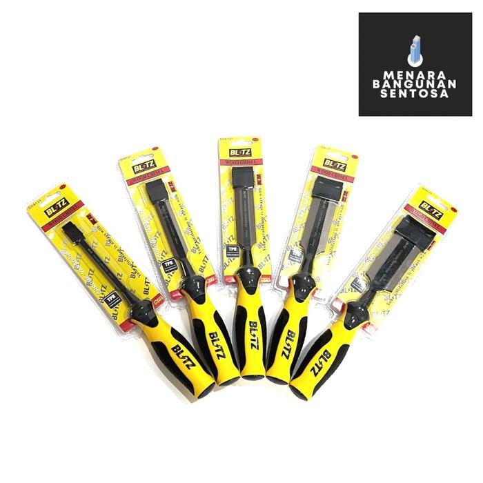 

Pahat Kayu Gagang Fiber Blitz 1" 25Mm / Tatah Kayu Ukir