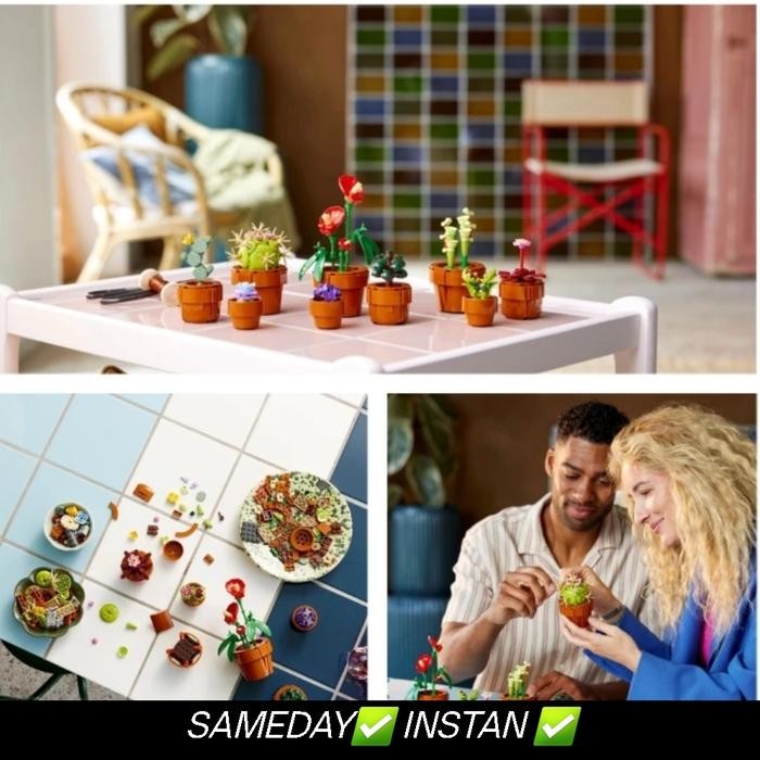 DISKON LEGO 10329 ICONS TINY PLANTS READYY