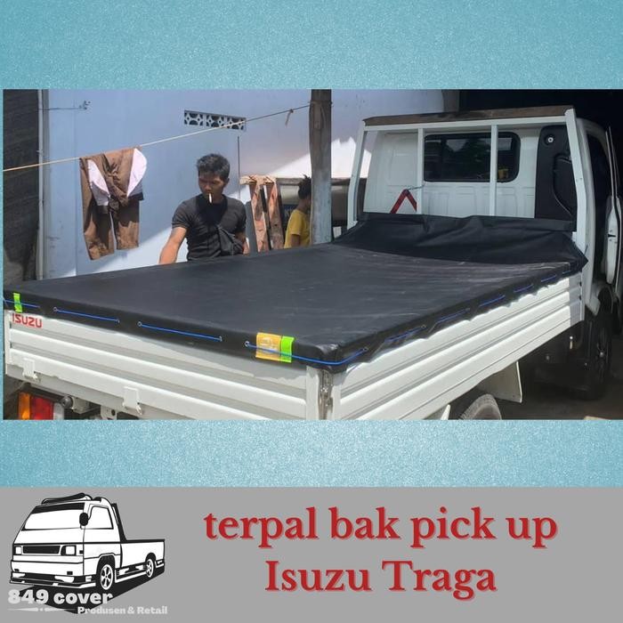 Cover Bak Pikup Terpal Mobil Pick Up Khusus Isuzu Traga Pik Up