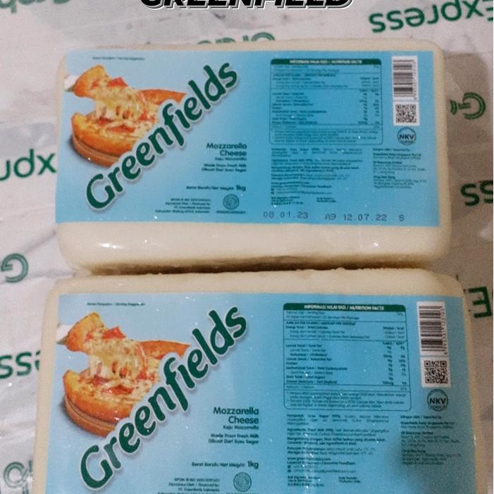 

MOZARELLA GREENFIELD 1KG Keju Cheese Pizza